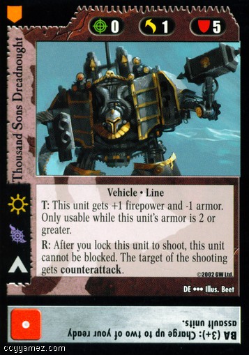 Thousand Sons Dreadnought